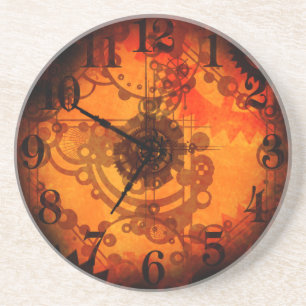 Steampunk Clock Onderzetter