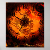 Steampunk Clock Poster (Voorkant)