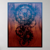 Steampunk Clock Poster (Voorkant)