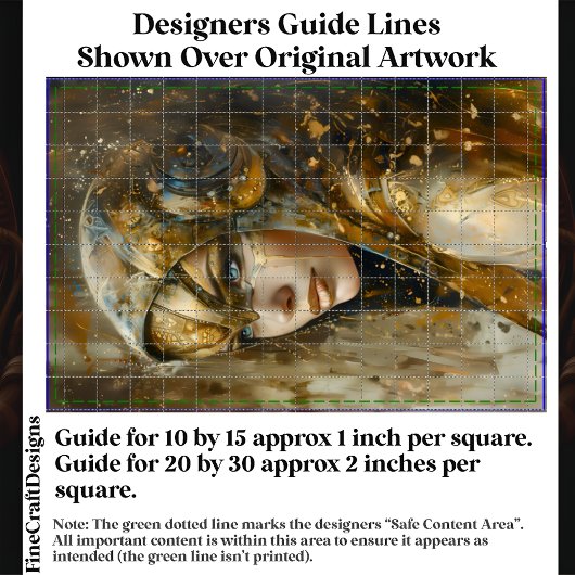 Steampunk Clockpunk Metallic Woman CV3 Decoupage Tissuepapier