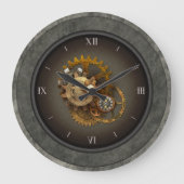 SteamPunk Clocks & Cogs Grote Klok (Voorkant)