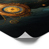 Steampunk Clocks Poster (Hoek)