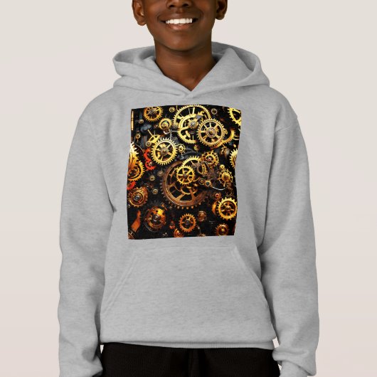 Steampunk Clockwork Gears 1004 (Voorkant)
