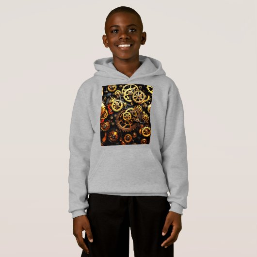 Steampunk Clockwork Gears 1004 (Voorkant volledig)