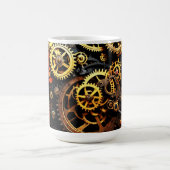 Steampunk Clockwork Gears 1004 Koffiemok (Center)