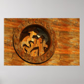 steampunk clockwork poster (Voorkant)