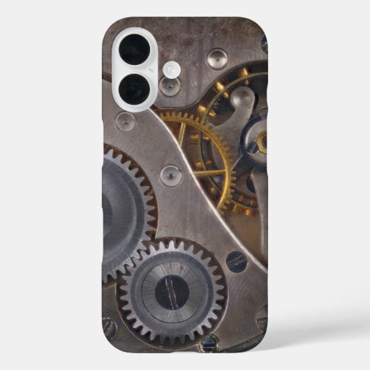 Steampunk Clockwork Rusty Gears Case-Mate iPhone Case (Achterkant)