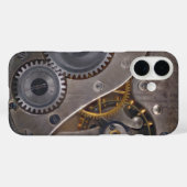 Steampunk Clockwork Rusty Gears Case-Mate iPhone Case (Achterkant (horizontaal))