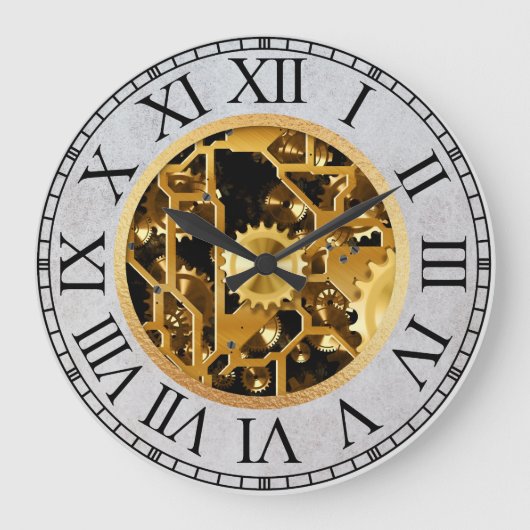 Steampunk Clockworks Grote Klok (Voorkant)