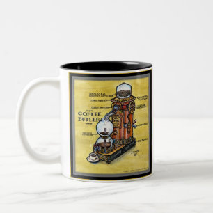 Steampunk Coffee Butler Mok