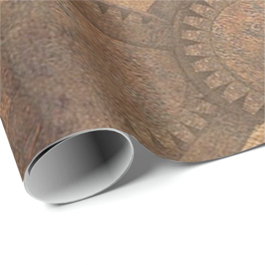 Steampunk Cogs Wrapping Paper Cadeaupapier (Rol Hoek)