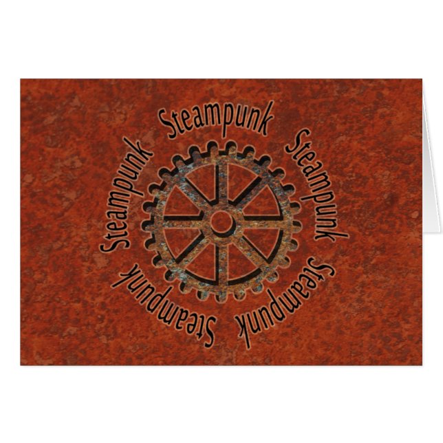 Steampunk Cogwheels (Voorkant Horizontaal)