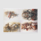 Steampunk Collage 1 Decoupage papier (Voorkant)