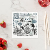 Steampunk Collage #2 beroemd gemaakt door ArtInspi Servet (Insitu)