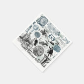 Steampunk Collage #2 beroemd gemaakt door ArtInspi Servet (Hoek)