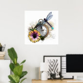 Steampunk Collage Poster (Thuiskantoor)