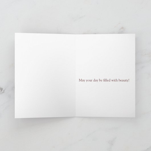  Steampunk Collage Verjaardag Kaart (Binnen)