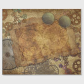 Steampunk  Collectie — Papieren pakbladen Cadeaupapier (Vlak)