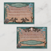 Steampunk Collectives voor Web of Local Business Visitekaartje (Voorkant / Achterkant)