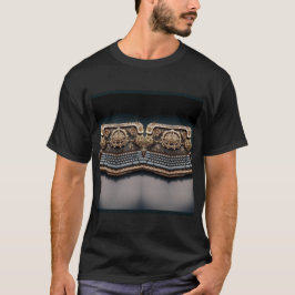 Steampunk-computertoetsenbord T-shirt