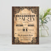 Steampunk  controlepartij kaart (Staand voorkant)