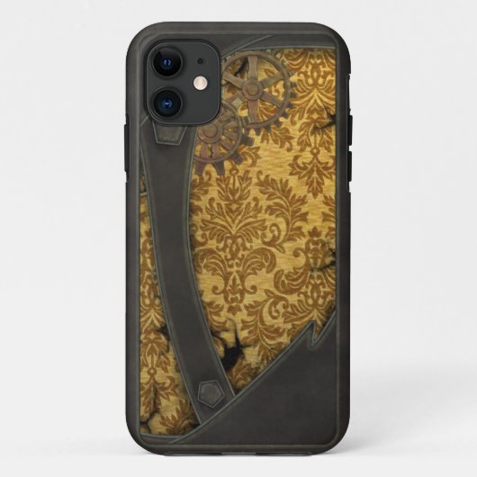 Steampunk Copper en Gold Case-Mate iPhone Case (Achterkant)
