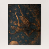 Steampunk Cosmic Ballet Puzzel Legpuzzel (Verticaal)