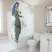 Steampunk cosplay- vinttadgordijn Douchegordijn (In situ)