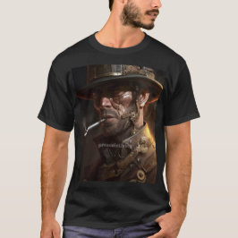 Steampunk cowboy t-shirt