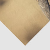 Steampunk Cowgirl Decoupage Papier | Western (Detail)