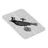 Steampunk Crow 2 Magneet (Rechterzijde)