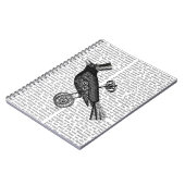 Steampunk Crow 2 Notitieboek (Linkerzijde)