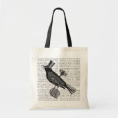 Steampunk Crow 2 Tote Bag (Voorkant)