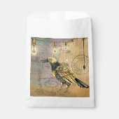 Steampunk Crow Bedankzakje (Voorkant)