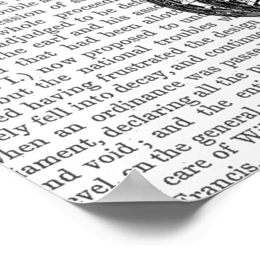 Steampunk Crow Poster (Hoek)