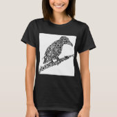 Steampunk Crow t-shirt (Voorkant)