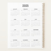 Steampunk Cyber Cow Planner (Achterkant)