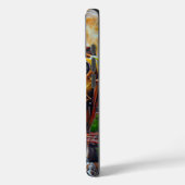 Steampunk Cyber Koe Case-Mate iPhone Case (Achterkant / Links)