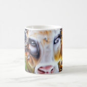 Steampunk Cyber Koe Koffiemok (Center)