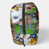 Steampunk Cyber Koe Toilettasje (Rechts)