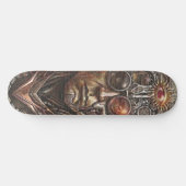 Steampunk Cyborg Oog van Oneindigheid Skateboard (Horizontaal)