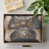 Steampunk Dachshund Decoupage Papier (Geschenk)