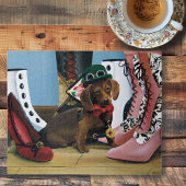 Steampunk Dachshund Legpuzzel