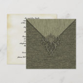 Steampunk Damask en Floral (Voorkant / Achterkant)