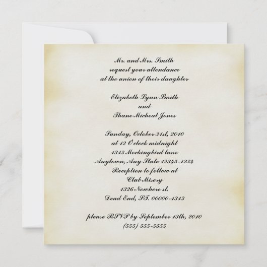 Steampunk  Damask en Floral (Achterkant)