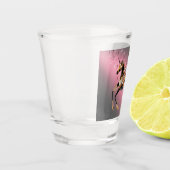 Steampunk Dame & Paard Shotglas Shot Glas (Links)
