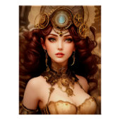 STEAMPUNK DAME PERFECT POSTER (Voorkant)