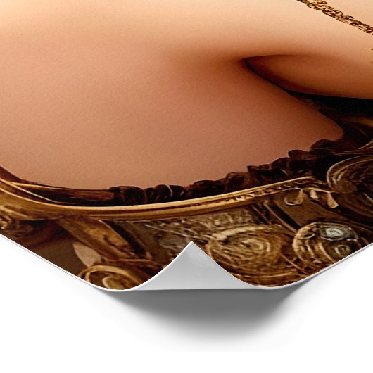 STEAMPUNK DAME POSTER (Hoek)