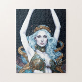 Steampunk Dancing Vrouw Legpuzzel (Verticaal)