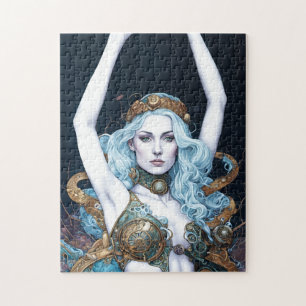 Steampunk Dancing Vrouw Legpuzzel